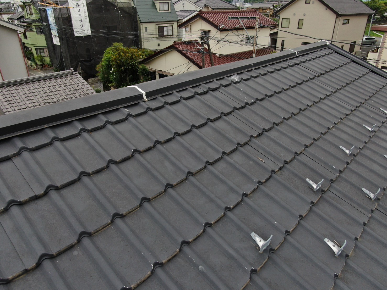 ガルバリウム屋根点検