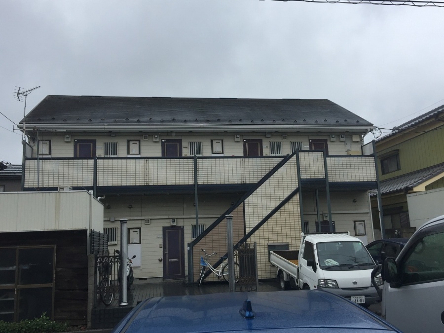 埼玉県川越市のアパートハト小屋雨漏り
