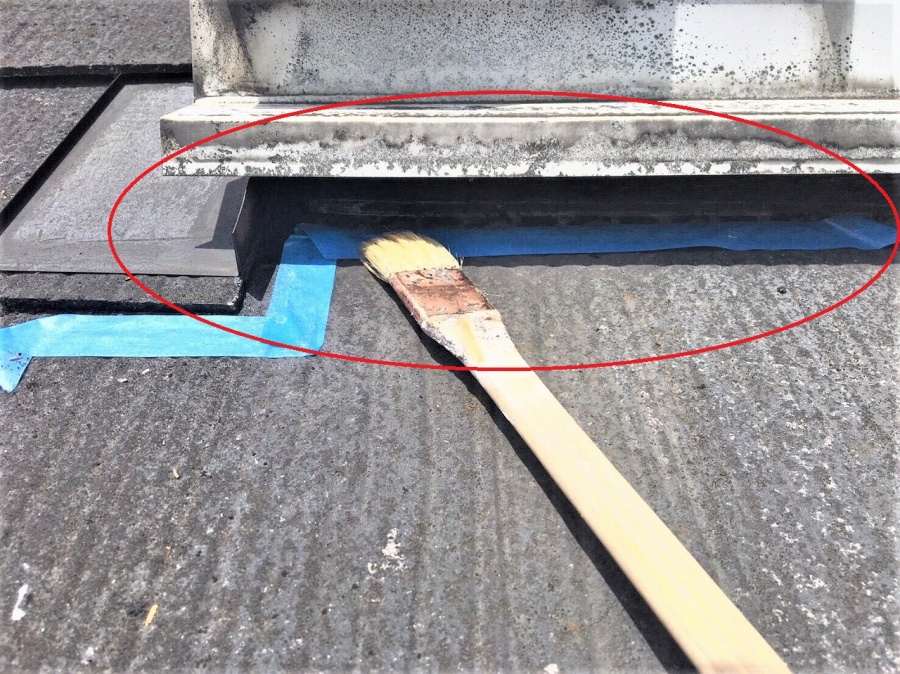 埼玉県川越市アパート雨漏り対策工