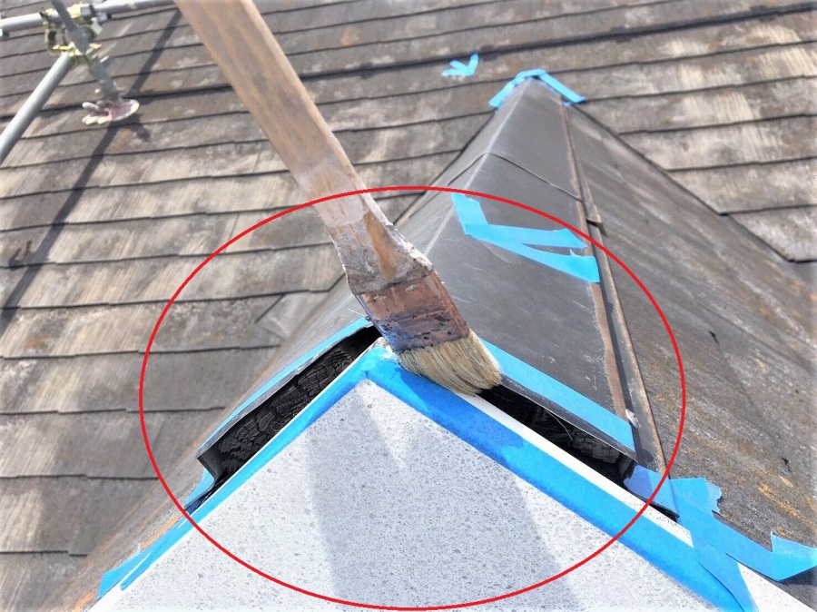 埼玉県川越市アパート雨漏り対策工事