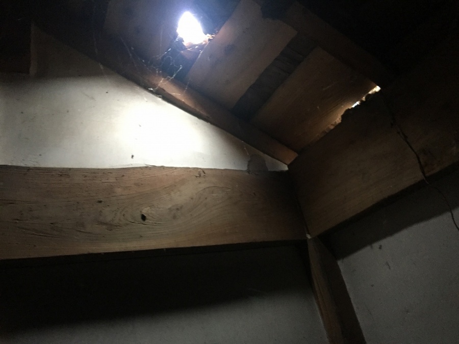 埼玉県川越市の蔵金属屋根葺き替え土葺き屋根撤去