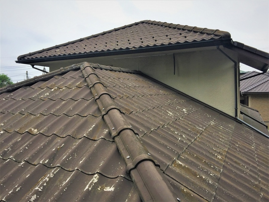 埼玉県川越市かわらU屋根撤去前