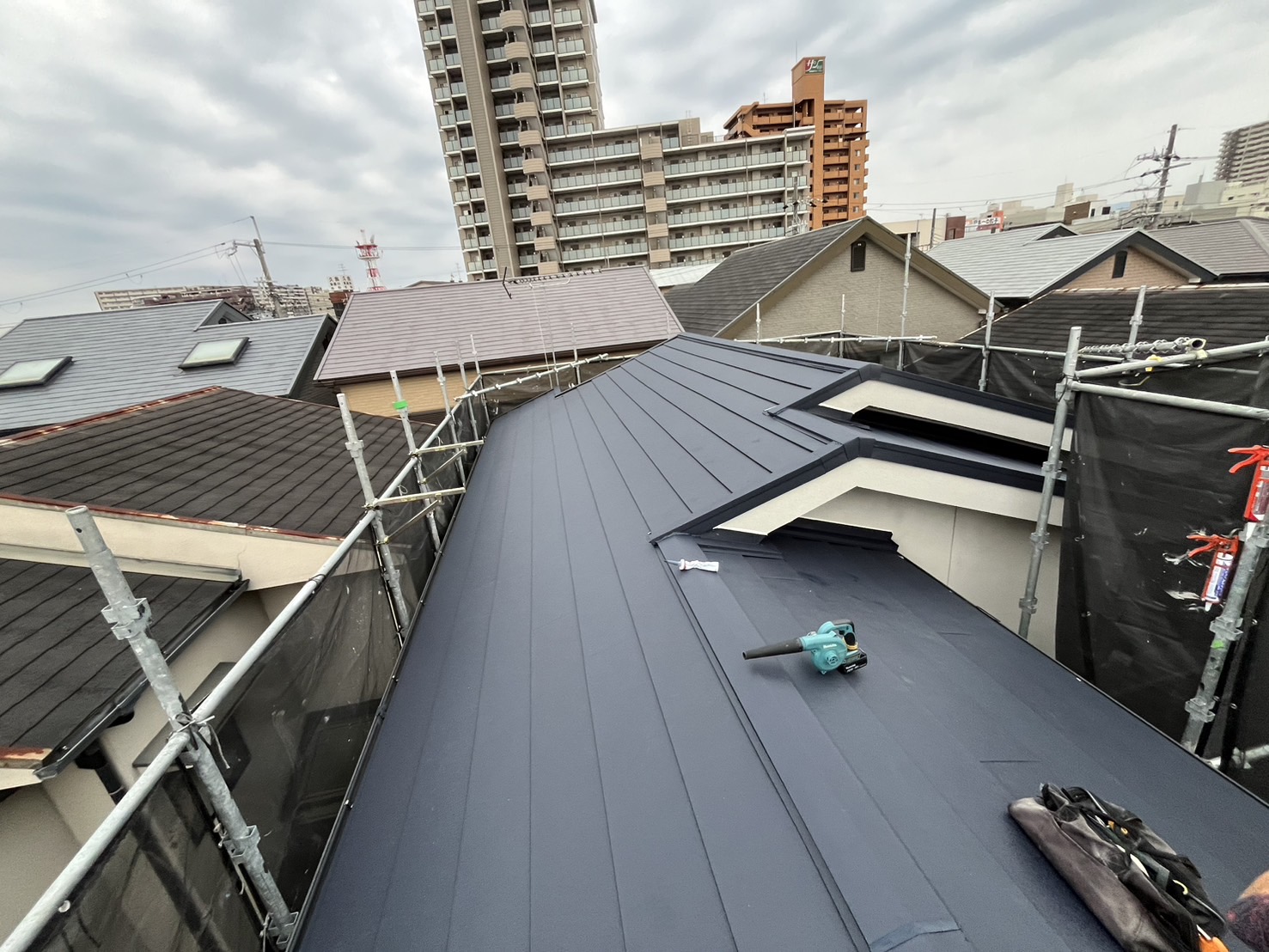 ガルテクト施工