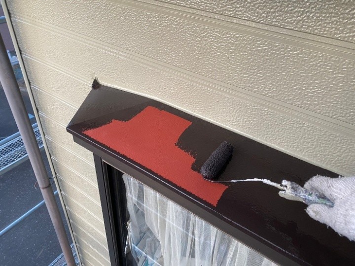 付帯部の塗装で外観のまとまりをつくる