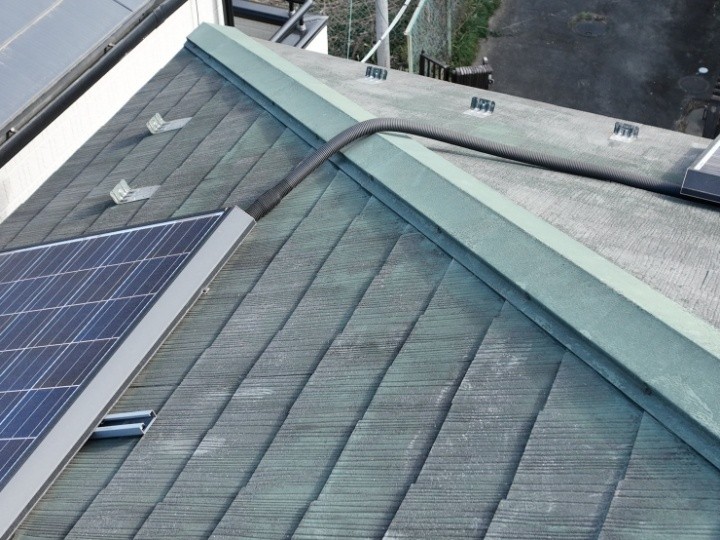 棟板金まわりのチェック