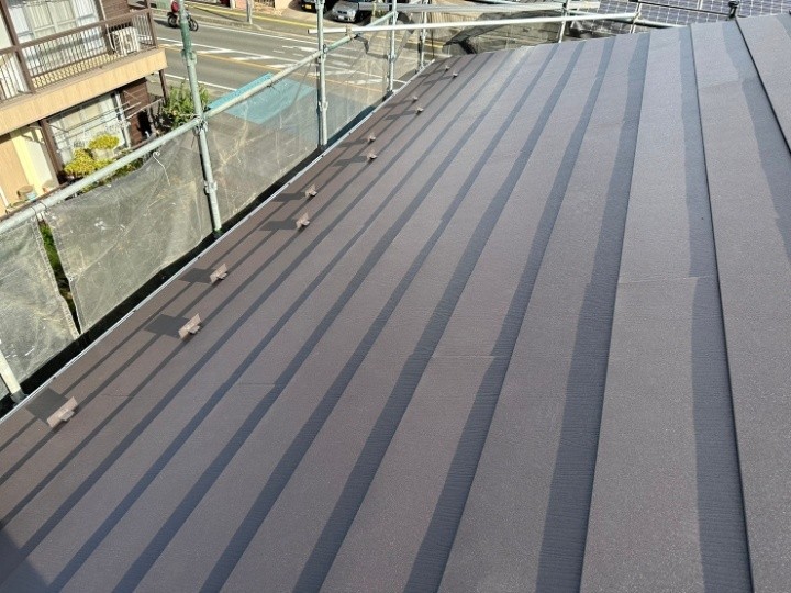 スーパーガルテクトの施工