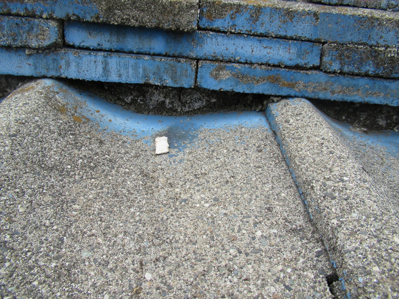 富士河口湖町　漆喰劣化