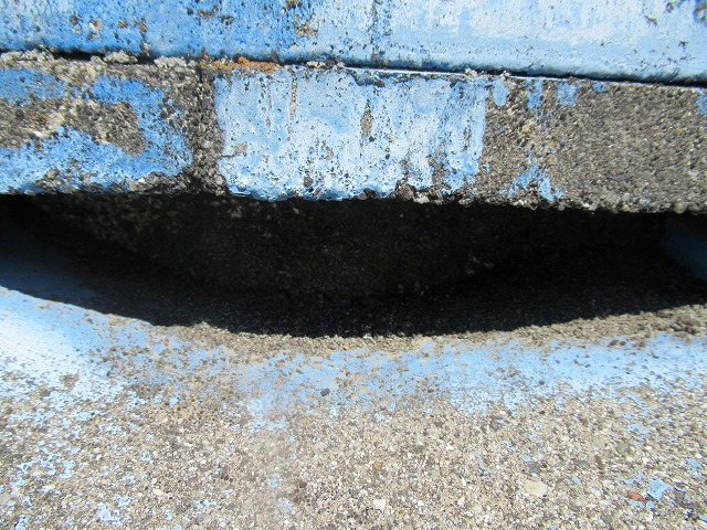 甲府市　漆喰破損