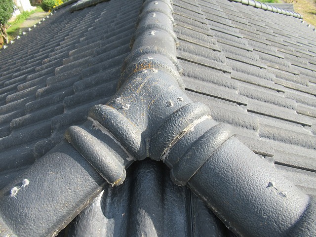 山梨市　モニエル瓦