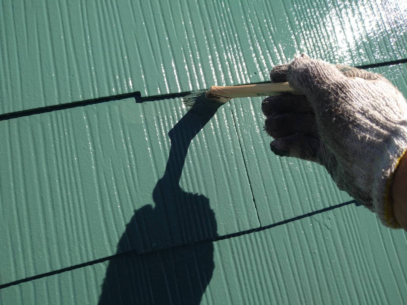 北杜市　お客様の声　屋根塗装後