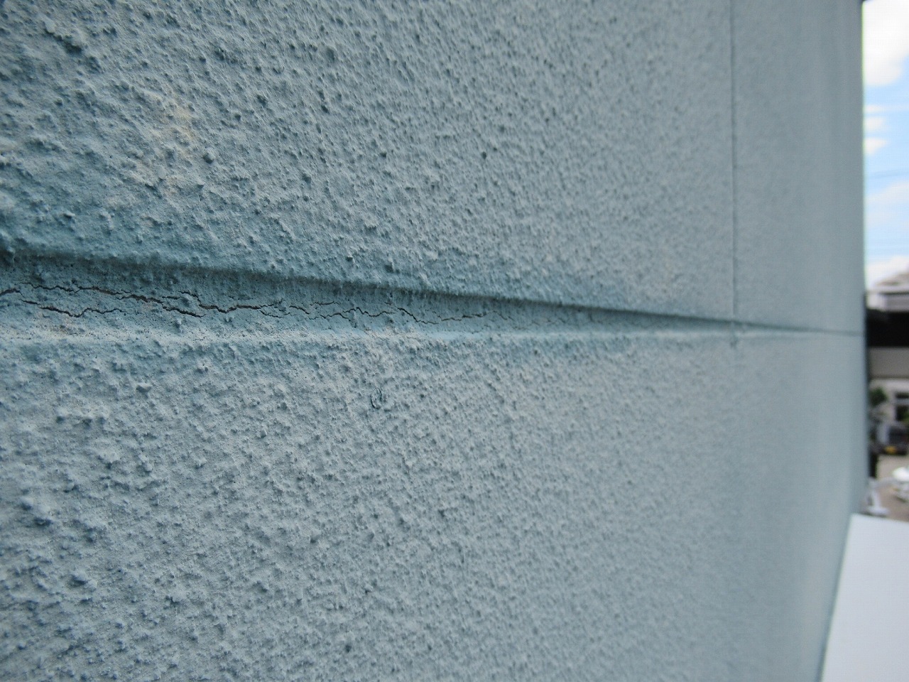 都留市　外壁劣化の様子