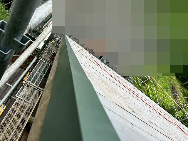 隅棟角部の板金加工