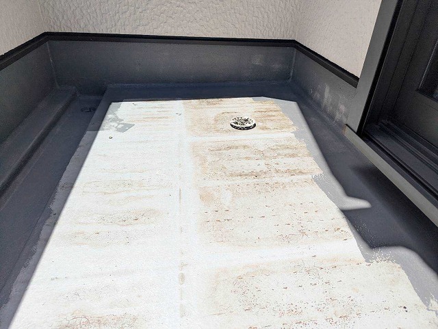 立ち上がりの防水施工