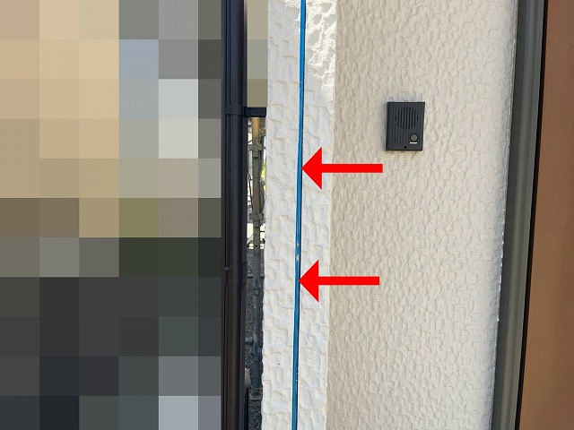 別箇所の撤去後目地