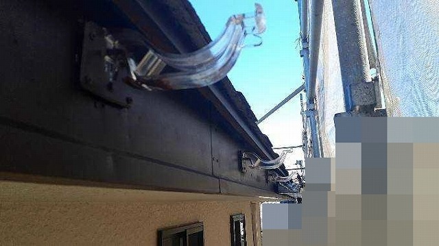 支持金具の設置状況