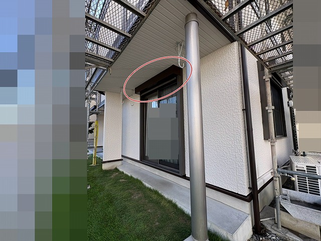 外壁になじむ施工後BOX