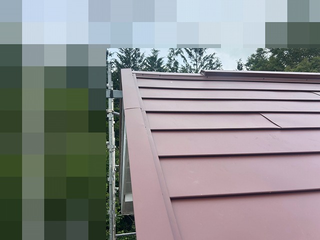 ケラバ板金の納まり