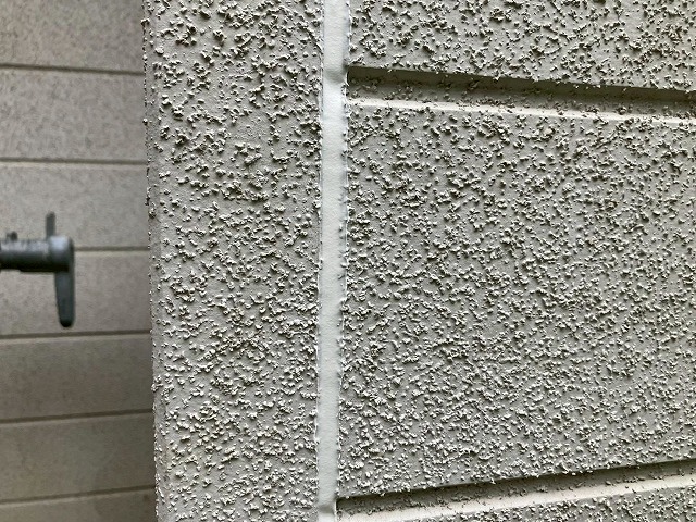 仕上がった縦目地