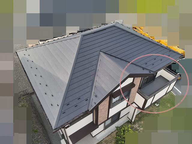 建物全体と施工箇所