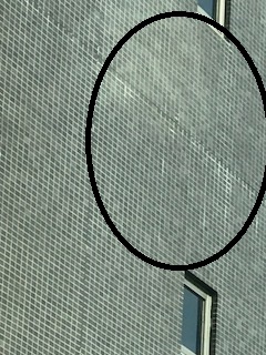 外壁タイル　白華