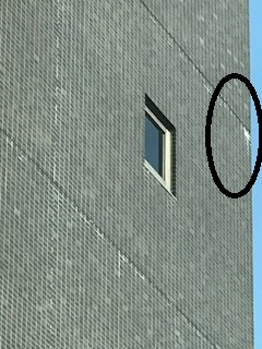 外壁タイル　白華２