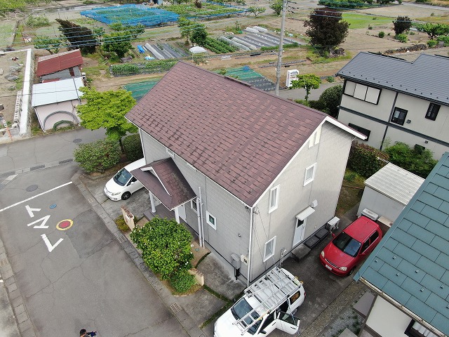 南アルプス　外壁塗装　施工前