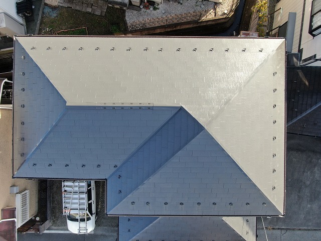 昭和町　完工後　屋根写真