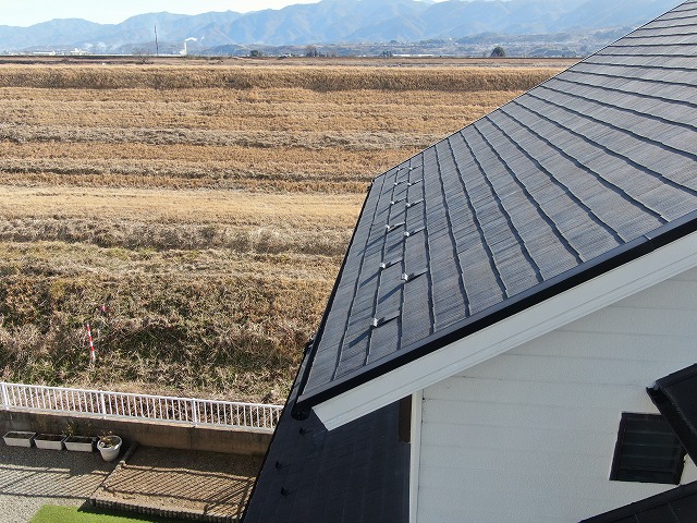 南アルプス市　雪止め破損