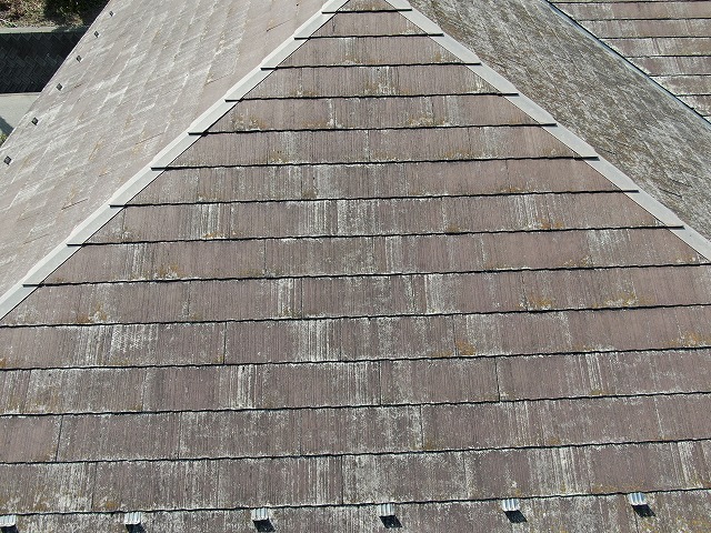 甲斐市　ドローン点検　スレート