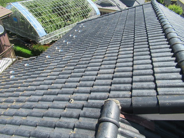 南アルプス市　屋根写真