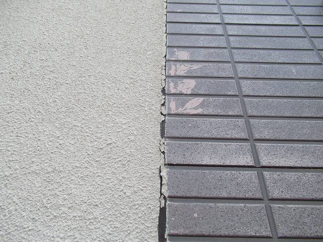 甲府市外壁劣化