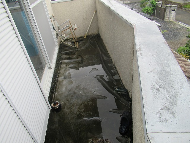 韮崎市 バルコニー防水