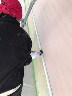 水切り　刷毛