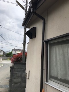 竪樋　新設