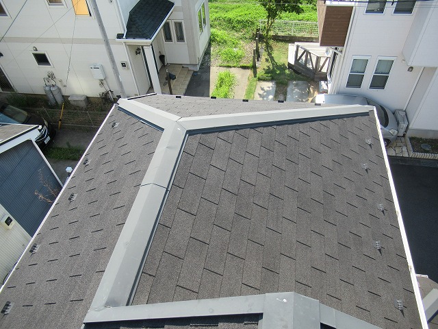 西桂町　屋根の点検