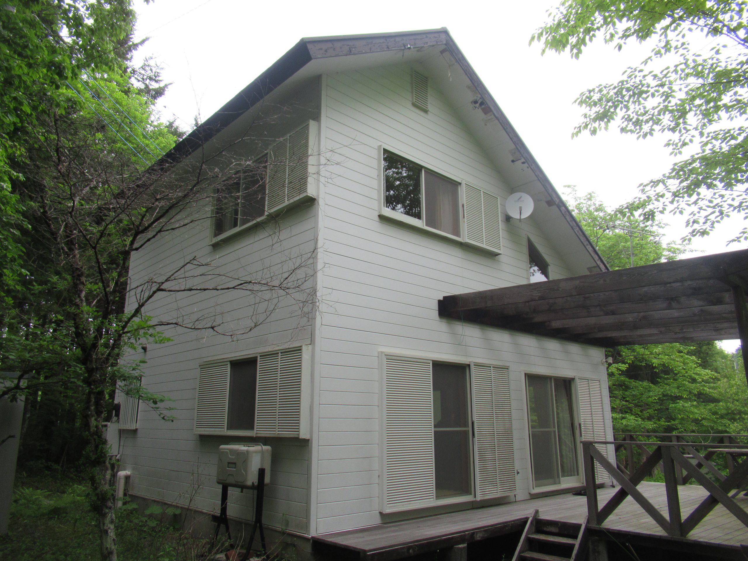 北杜市別荘外観写真全体