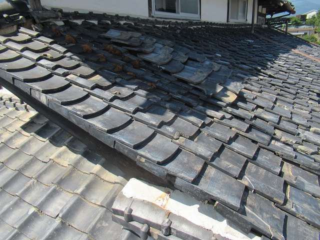 韮崎市屋根葺き替え工事