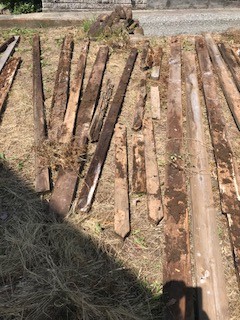 シロアリ駆除　木材