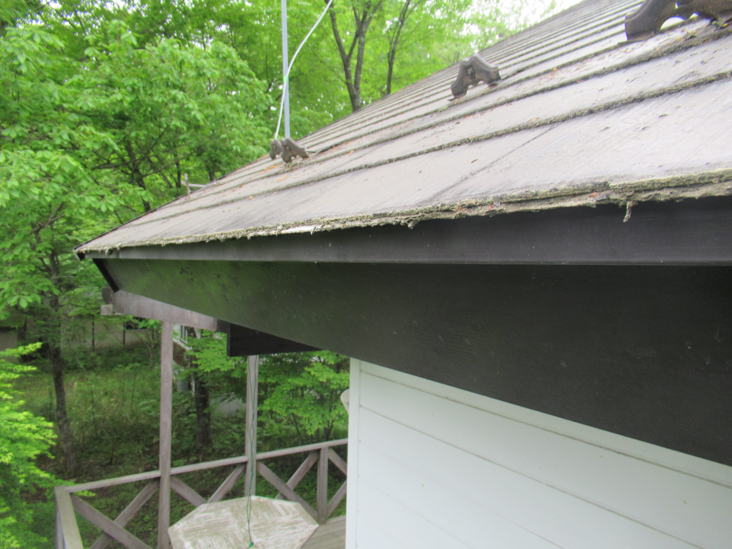 北杜市雨樋なし