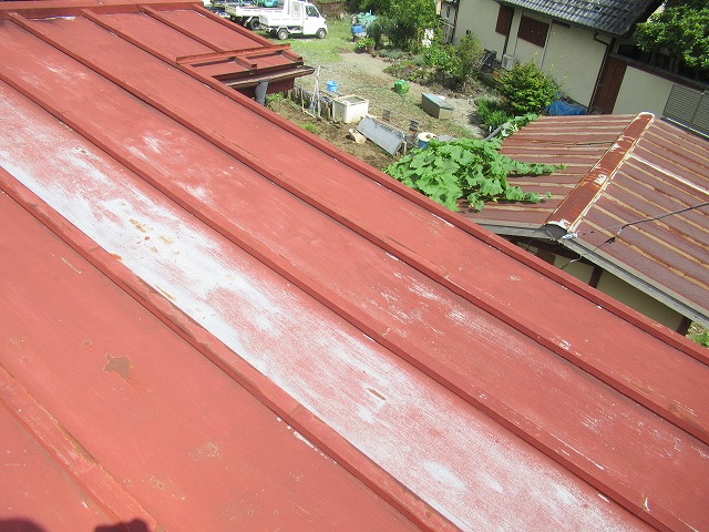 富士吉田市トタン屋根調査