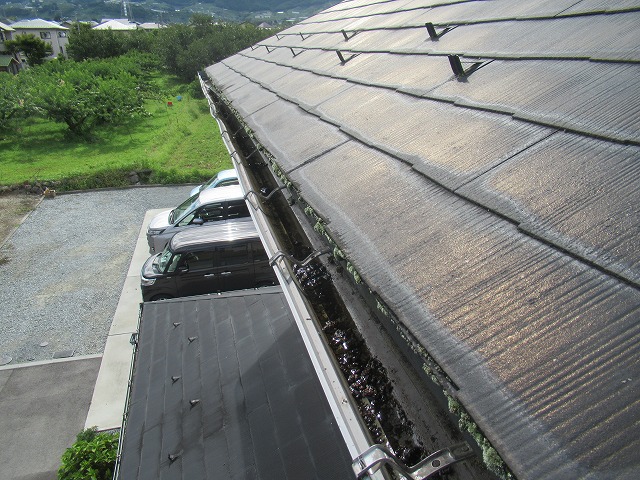 甲州市雨樋破損
