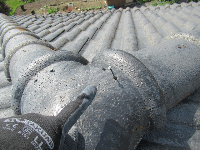 笛吹市モニエル瓦