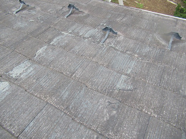 甲斐市塗膜の剥がれ