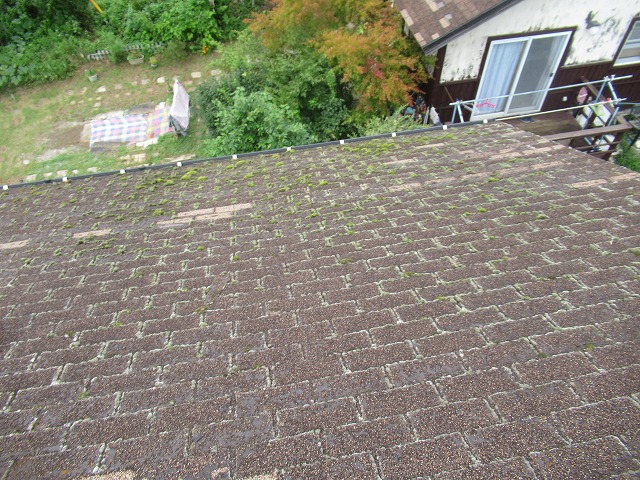 北杜市アスファルトシングル材屋根