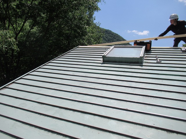 笛吹市　板金交換