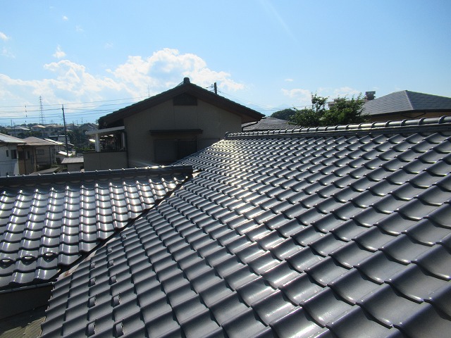 身延町　和瓦屋根