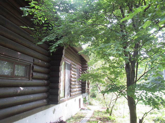 北杜市　ログハウス写真