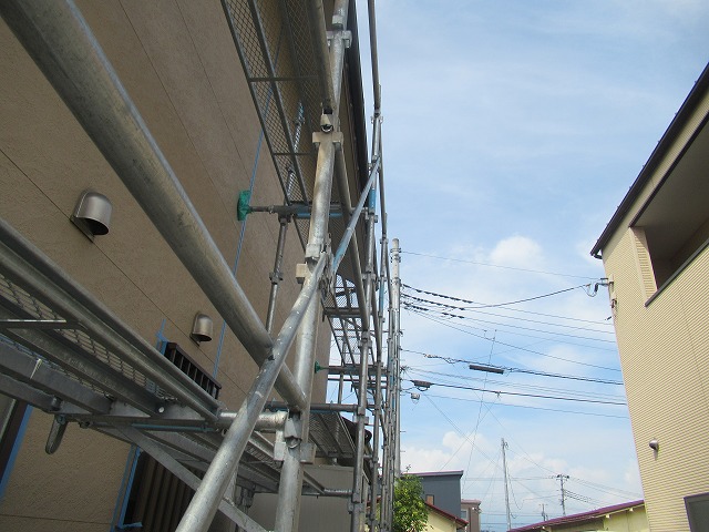 甲斐市足場設置