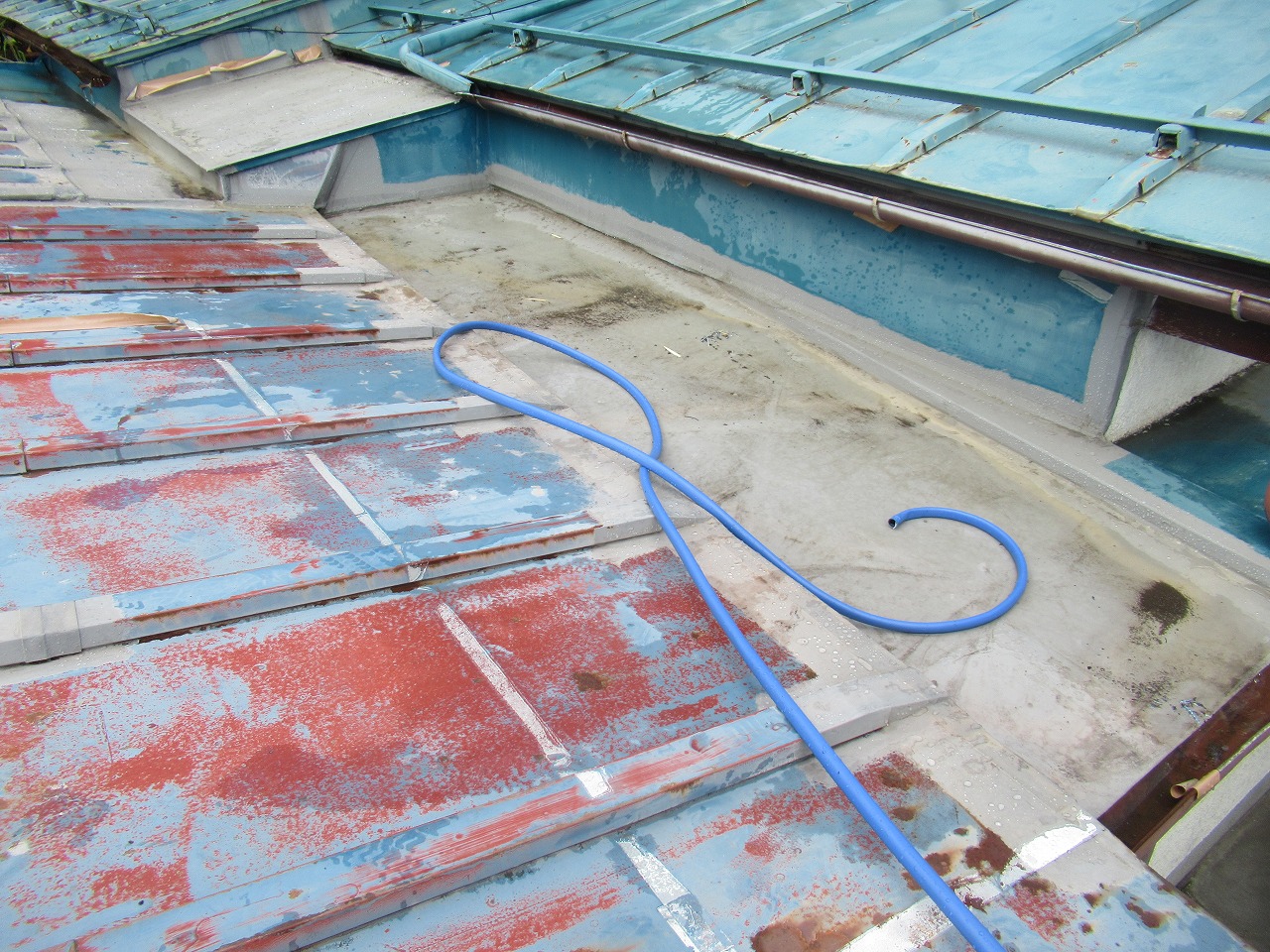 甲府市散水試験