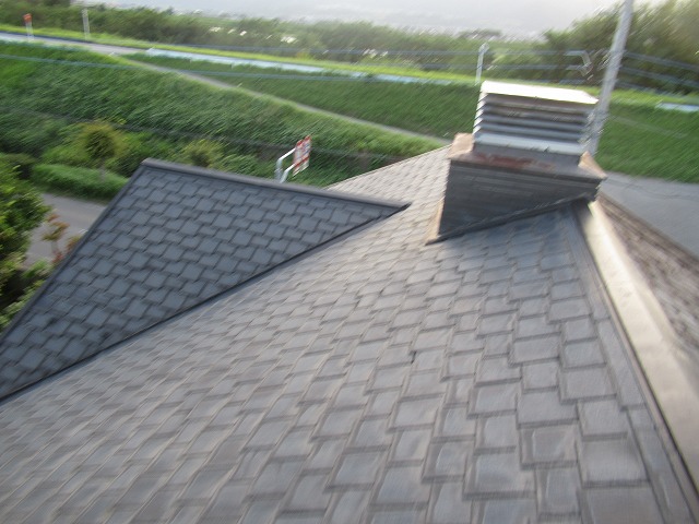 山梨市　屋根見積りカバー工法